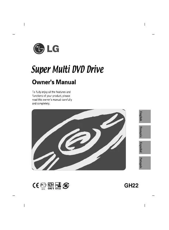Mode d'emploi LG GH22LS50