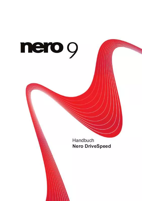 Mode d'emploi NERO DRIVESPEED 9