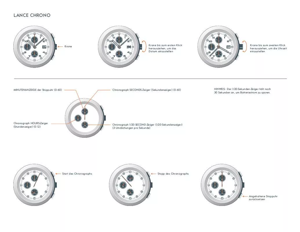 Mode d'emploi NIKE LANCE CHRONO