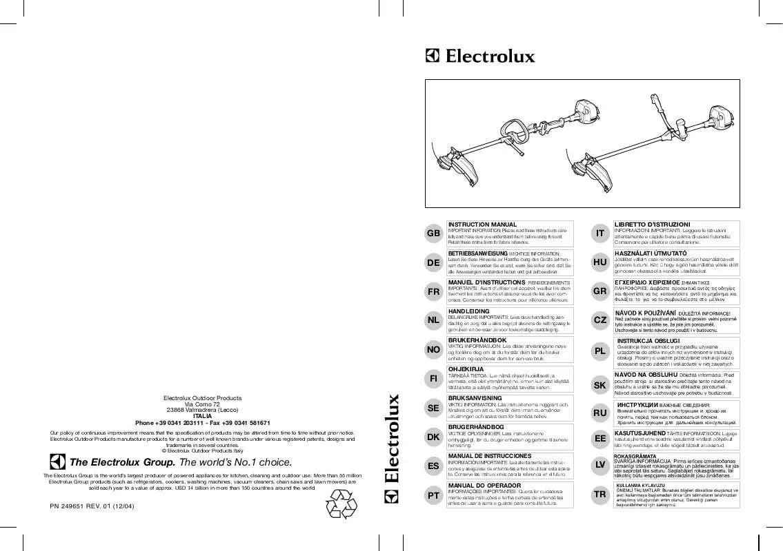 Mode d'emploi PARTNER B 412X