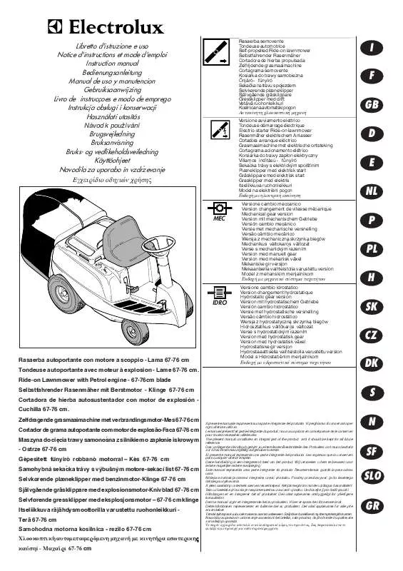 Mode d'emploi PARTNER P105B67