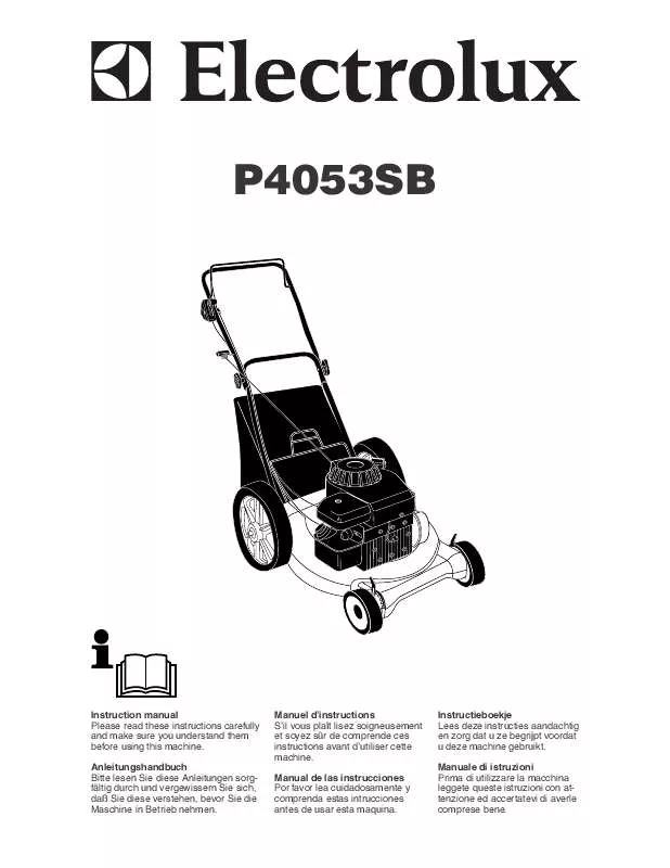 Mode d'emploi PARTNER P4053SB