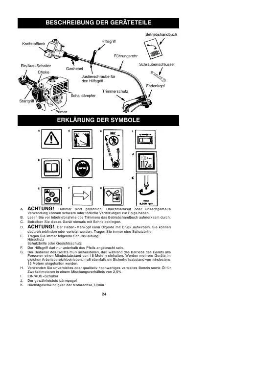 Mode d'emploi PARTNER PART COLIBRI 21CC