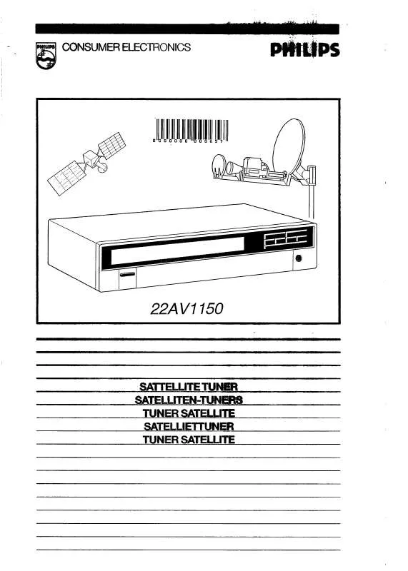 Mode d'emploi PHILIPS 22AV1150