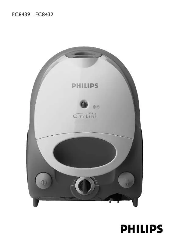 Mode d'emploi PHILIPS FC8432