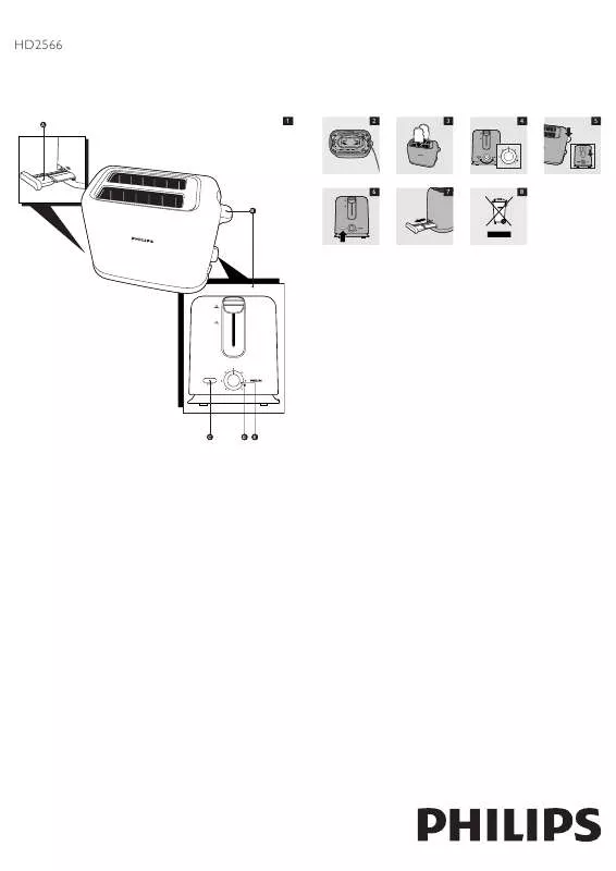 Mode d'emploi PHILIPS HD2566