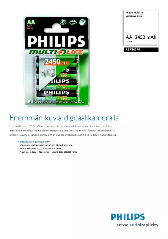 Mode d'emploi PHILIPS LR20EB4A