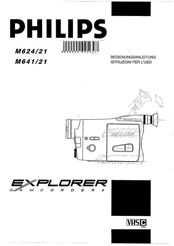 Mode d'emploi PHILIPS M641