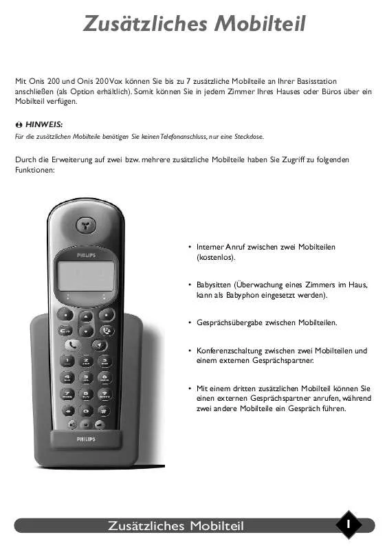 Mode d'emploi PHILIPS TD6736