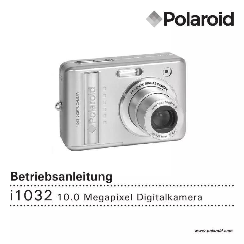 Mode d'emploi POLAROID I1032