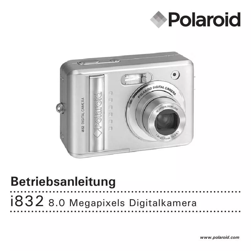 Mode d'emploi POLAROID I832