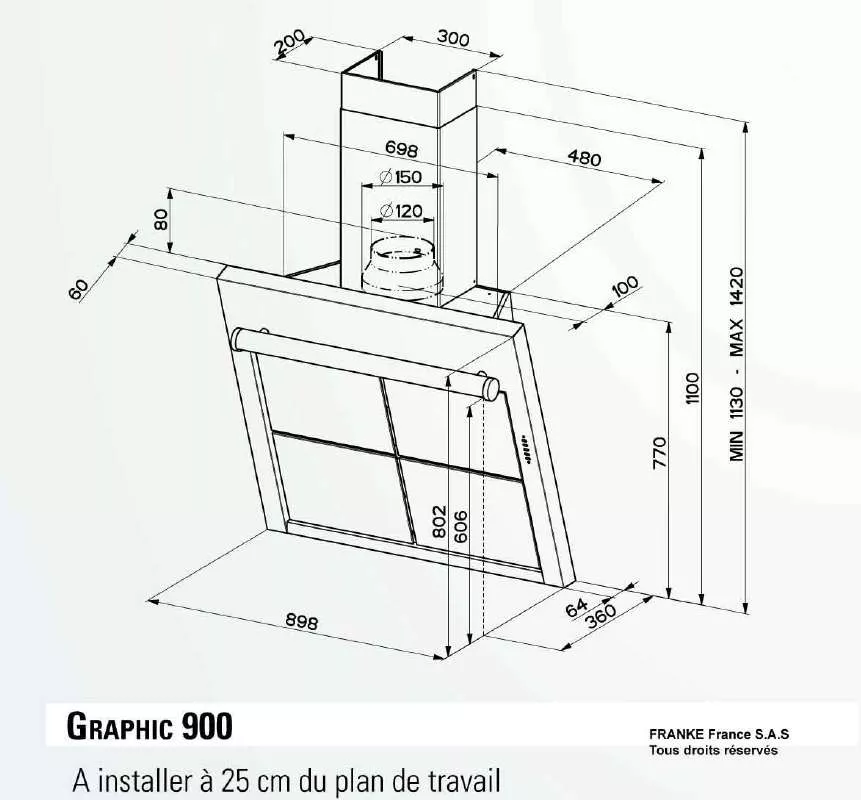 Mode d'emploi ROBLIN GRAPHIC 900