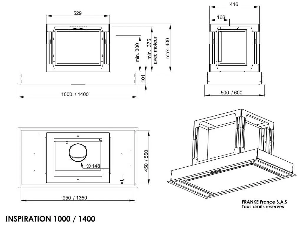 Mode d'emploi ROBLIN INSPIRATION 1400