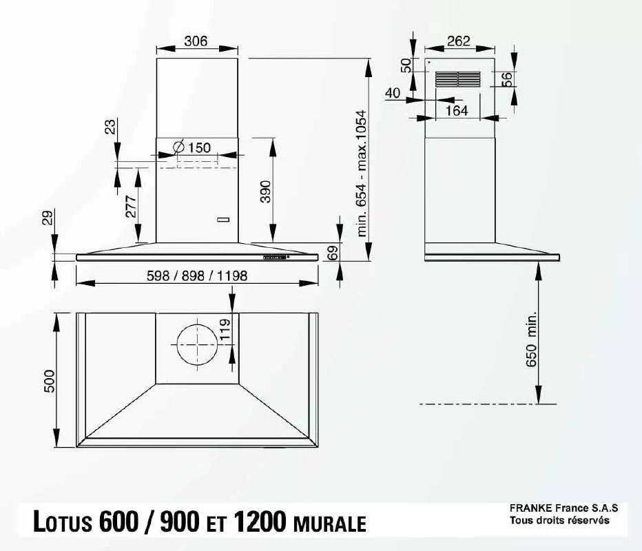 Mode d'emploi ROBLIN LOTUS 1200