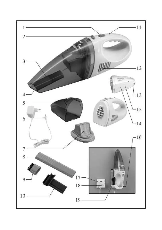 Mode d'emploi SEVERIN WET & DRY 6 AH 7909