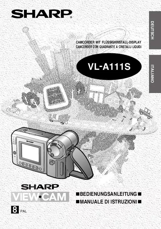 Mode d'emploi SHARP VL-A111S