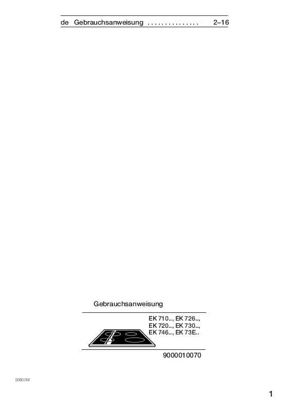 Mode d'emploi SIEMENS EK73E501