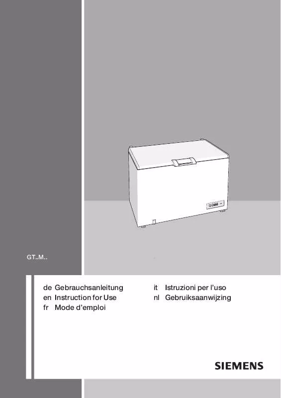 Mode d'emploi SIEMENS GT20MA00