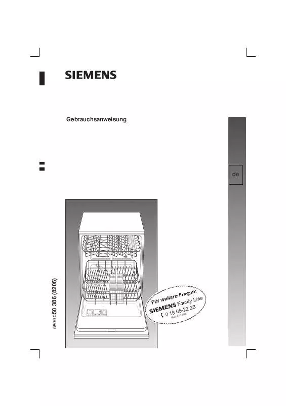 Mode d'emploi SIEMENS SE24A910EU