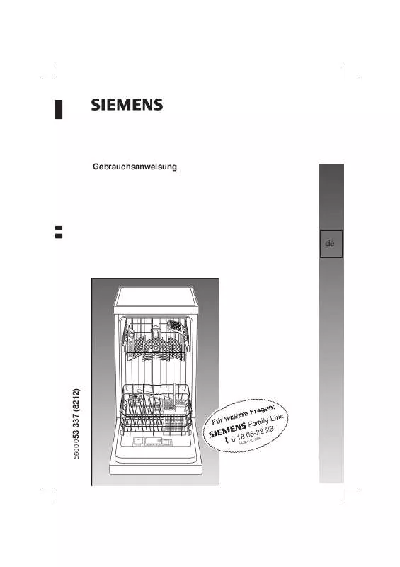 Mode d'emploi SIEMENS SF34A668