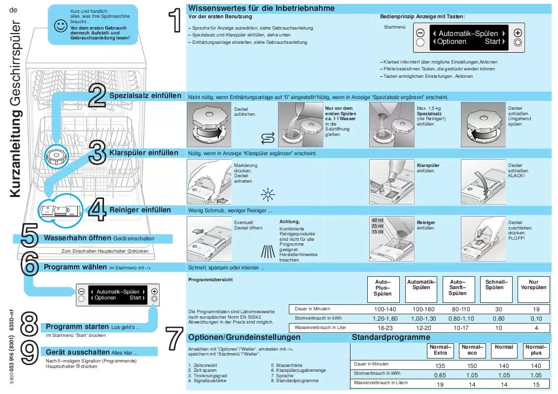 Mode d'emploi SIEMENS SGE09A15