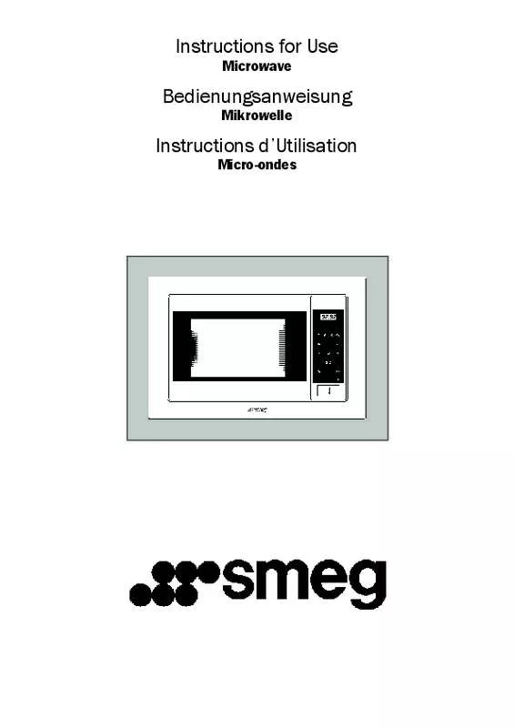 Mode d'emploi SMEG FME120 & FME 120,MV