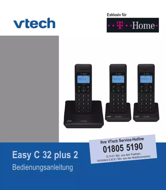 Mode d'emploi VTECH TELEFON EASY C 32 PLUS 2