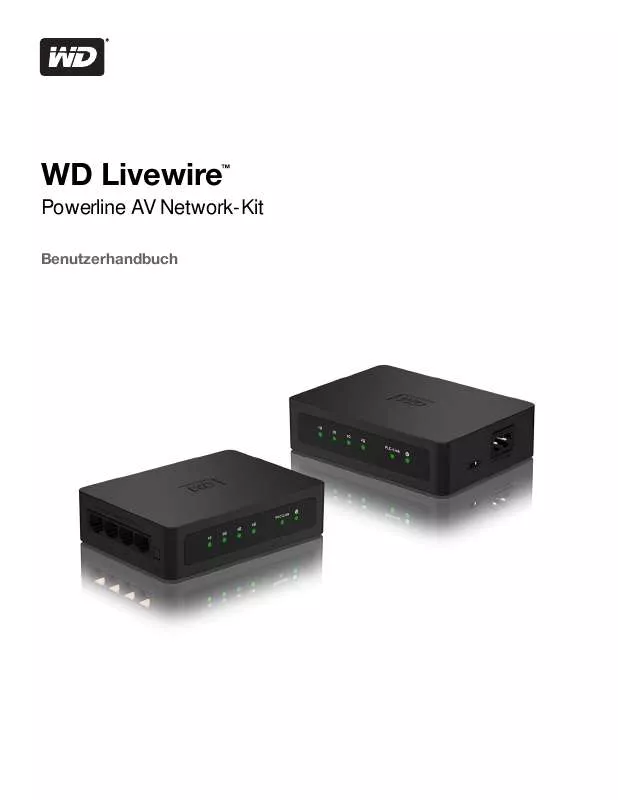 Mode d'emploi WESTERN DIGITAL LIVEWIRE