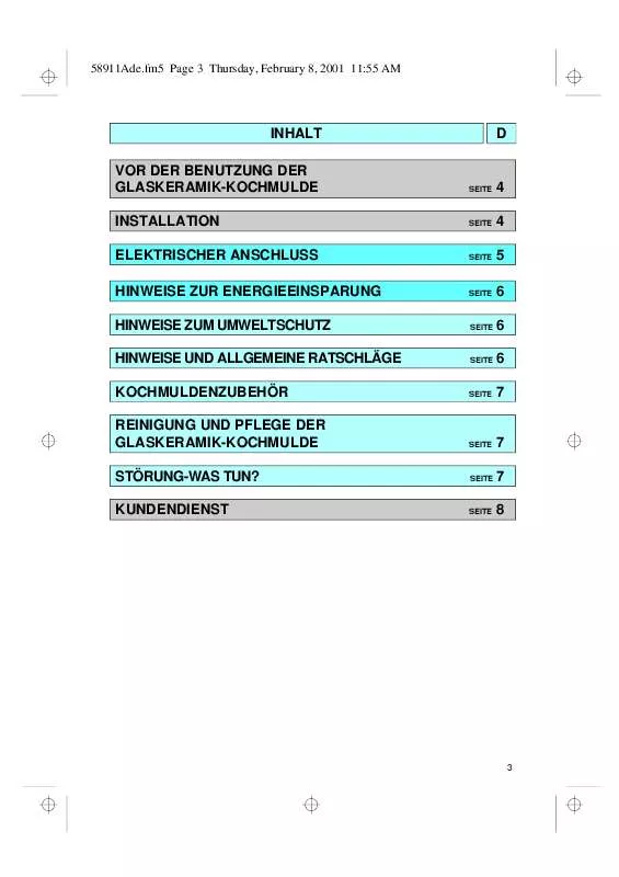 Mode d'emploi WHIRLPOOL 000 162 23