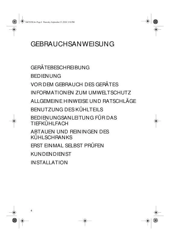 Mode d'emploi WHIRLPOOL 1FSI-225/2