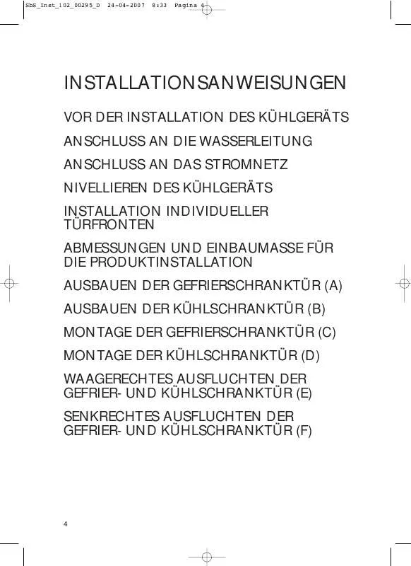 Mode d'emploi WHIRLPOOL 20TB-L4 A