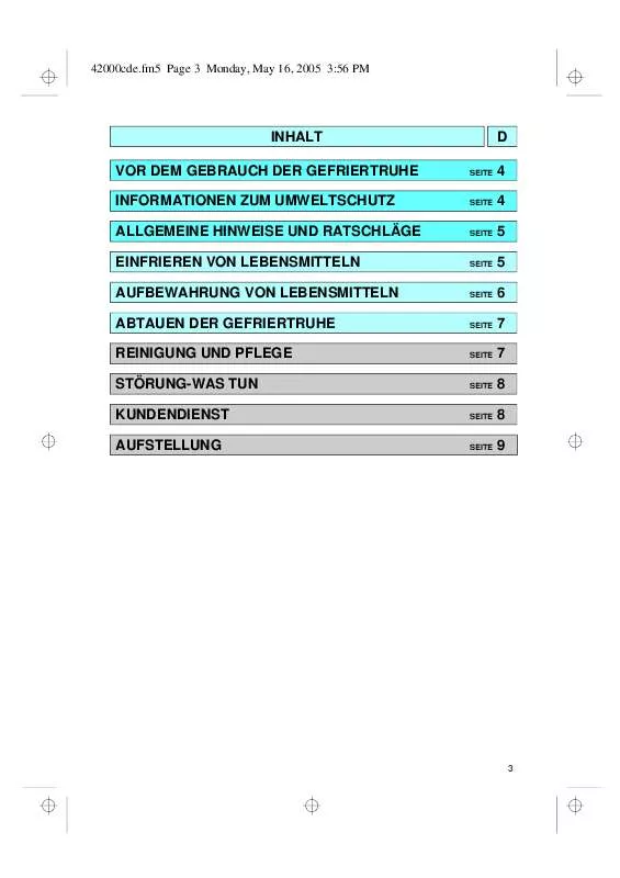 Mode d'emploi WHIRLPOOL 2105