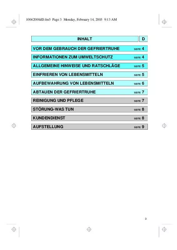 Mode d'emploi WHIRLPOOL 2265