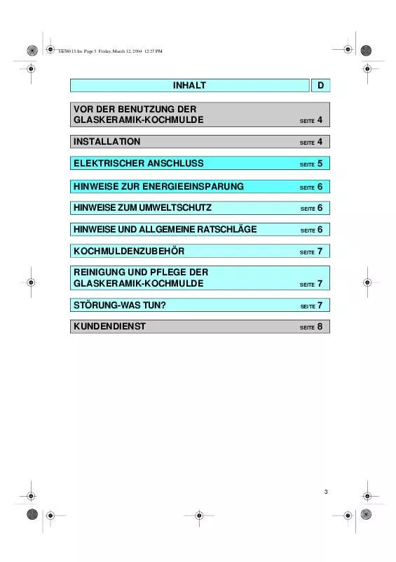 Mode d'emploi WHIRLPOOL 545 323 80