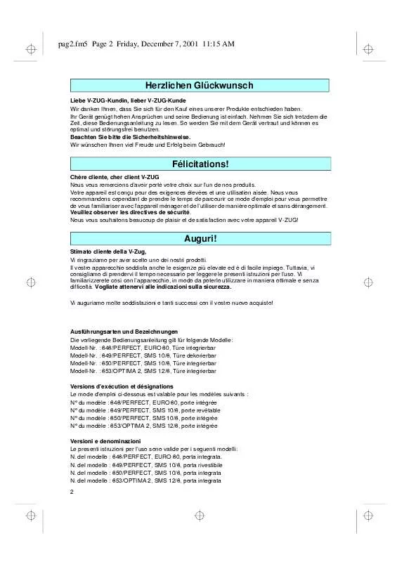 Mode d'emploi WHIRLPOOL 646.4.02