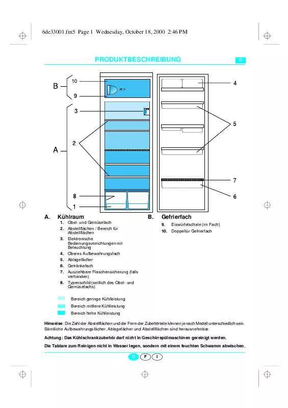 Mode d'emploi WHIRLPOOL 649.01.10