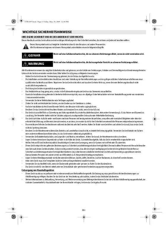 Mode d'emploi WHIRLPOOL ACM 739/NE