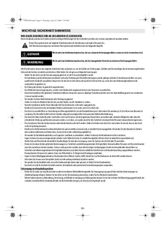 Mode d'emploi WHIRLPOOL ACM 749/NE