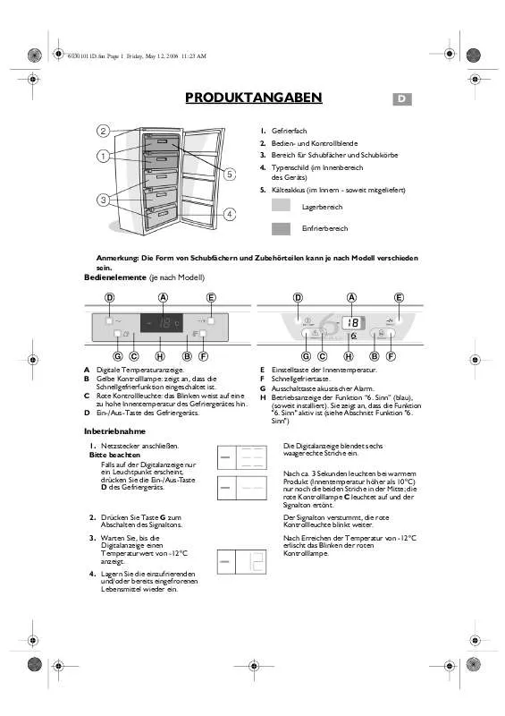 Mode d'emploi WHIRLPOOL AFG 8062/IX