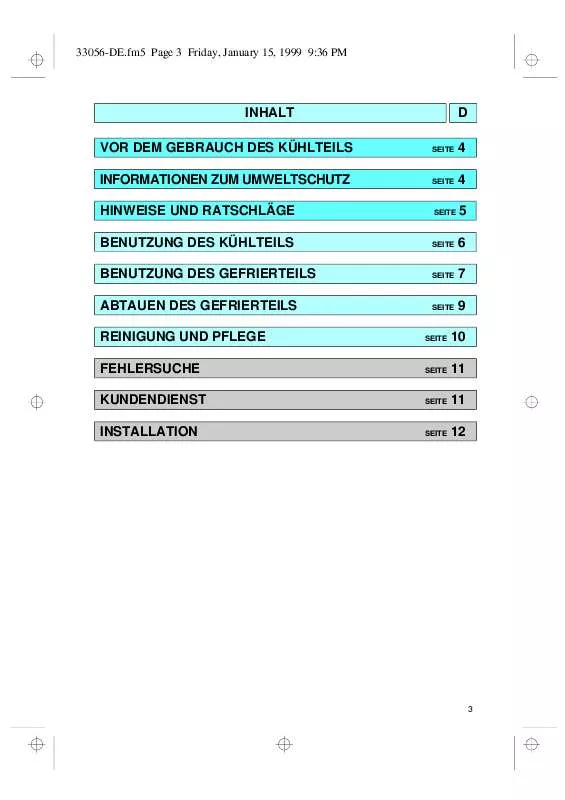 Mode d'emploi WHIRLPOOL AKF 281