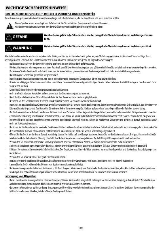 Mode d'emploi WHIRLPOOL AKP 258/NB