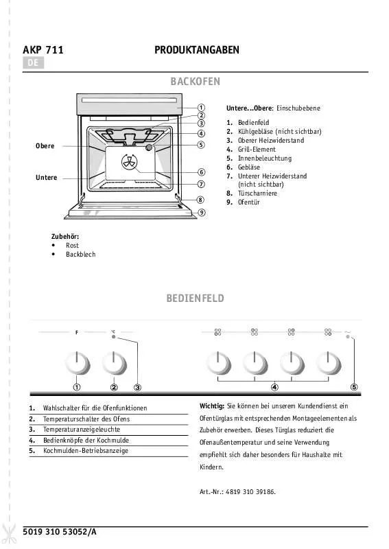 Mode d'emploi WHIRLPOOL AKP 711/01 IX