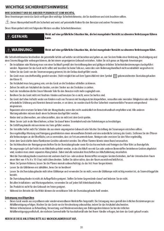 Mode d'emploi WHIRLPOOL AKR 016 IX