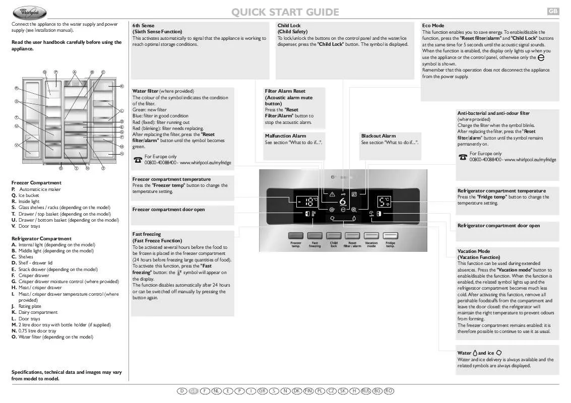 Mode d'emploi WHIRLPOOL AKR 965 IX