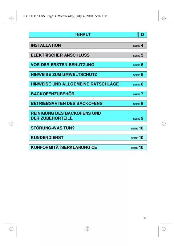 Mode d'emploi WHIRLPOOL AKZ 107 IX