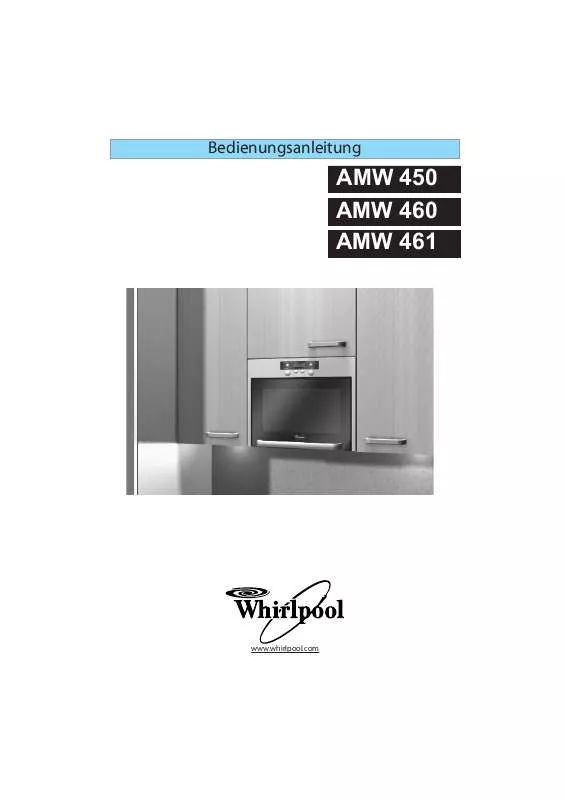 Mode d'emploi WHIRLPOOL AMW 460 IX