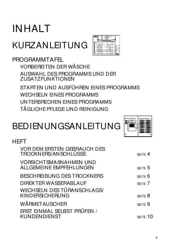 Mode d'emploi WHIRLPOOL AQUAFEEL C