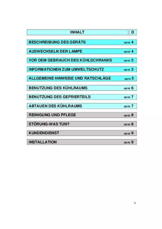 Mode d'emploi WHIRLPOOL ARC 0100/S