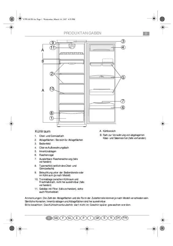 Mode d'emploi WHIRLPOOL ARC 1848