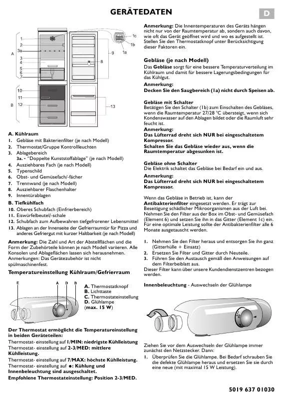 Mode d'emploi WHIRLPOOL ARC 5555